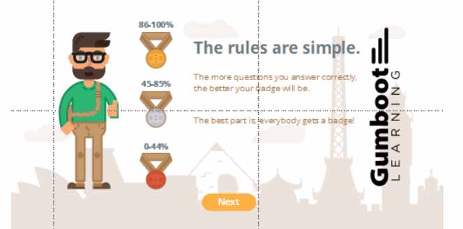 gumboot elearning gamification and simulation
